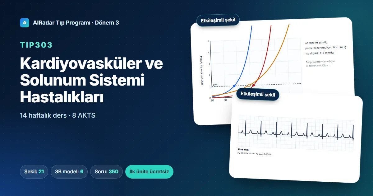 TIP303 Cardiovascular and Respiratory Diseases