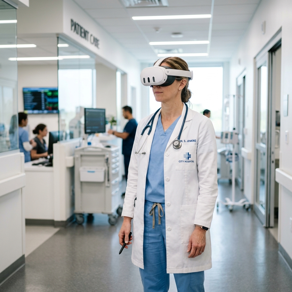 Headset-Guided Diagnostic Training